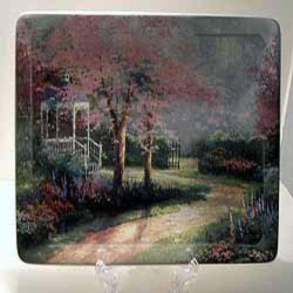 Set of 9 Thomas Kinkade - Nature’s Retreat collectible plates - Picture 4 of 16